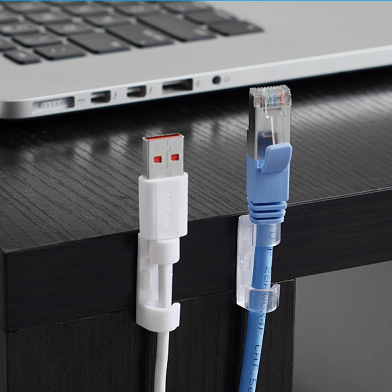 CLIPMAXX USB, Phone, Electric Cord Clip Holder and Organizer