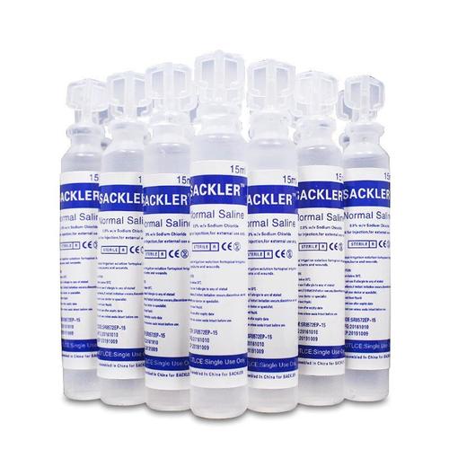 10 PCS KIT PORTABLE SALINE & SODIUM CHLORIDE NEBULIZER SOLUTION VIALS 15ML