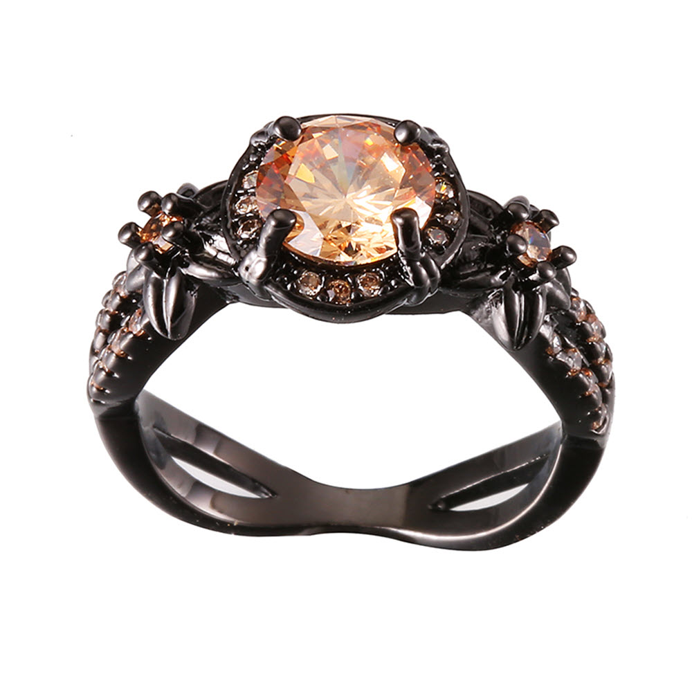 Citrine November Birthstone Ring
