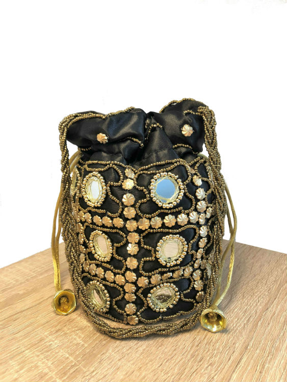 hippie drawstring bag