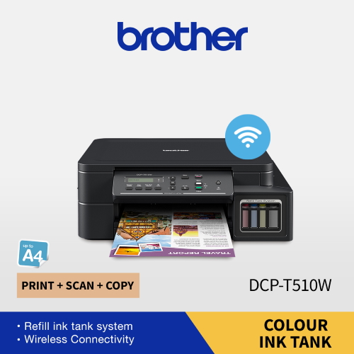 dcp t510w wireless setup