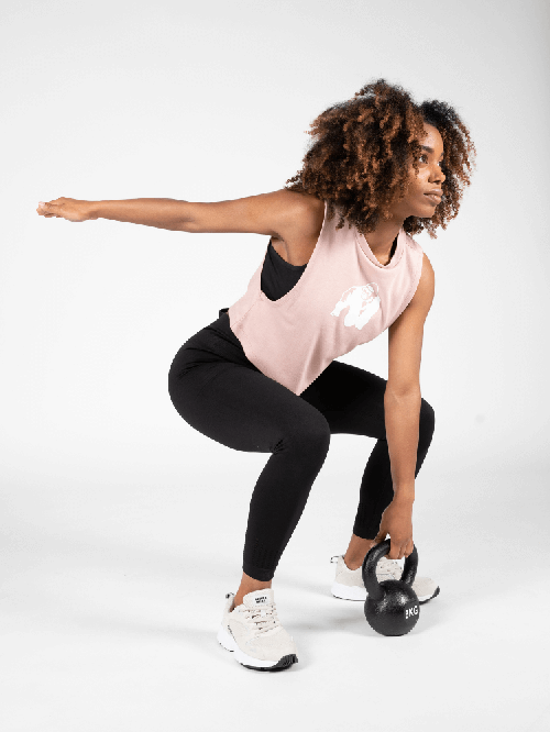 Débardeur De Sport Gorilla Wear - Coupe Confortable - Couleur Rose