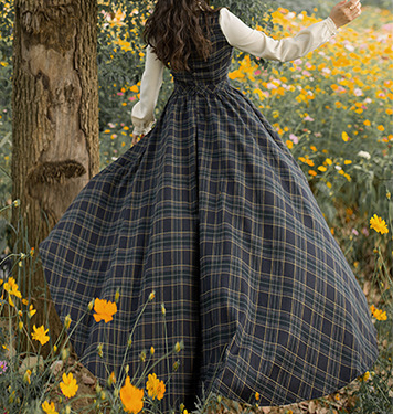 aesthetic long dress