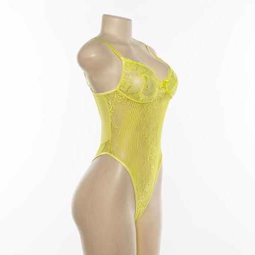 sexy leopard print lingerie Yellow Lingerie | Yellow Underwear For Women main image 1
