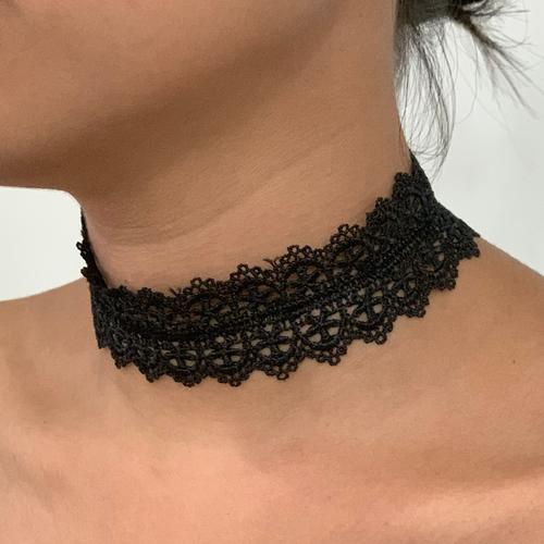 Wide Black Choker Necklace Shop, 47 