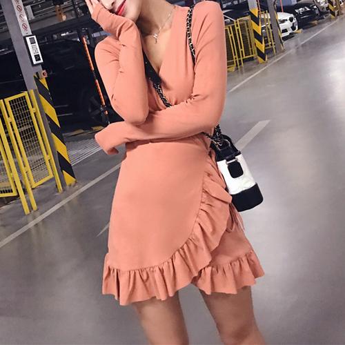 knee length dresses for ladies So Stylish Mini Dress main image 1
