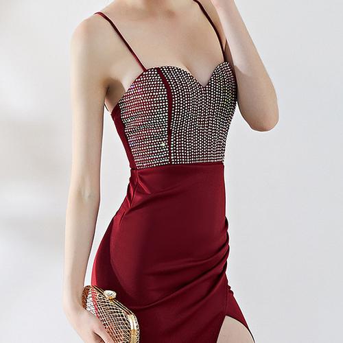 strapless open back dress Rixo