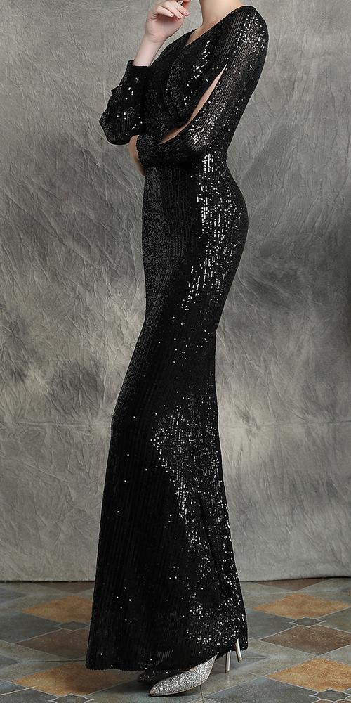 blue dress for baby girl Norma Kamali Black Long Sleeve Turtle x Mermaid Fishtail Gown – IndigoStyle  Vintage