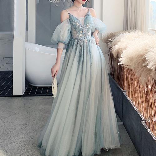 slim fit dress slacks Pastel Color Floral Lace Ball Gown Wedding Dress main image 0