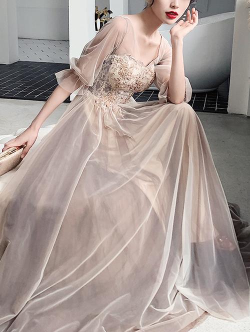 princess polly baby blue dress Beige 2026 Evening Dresses main image 0