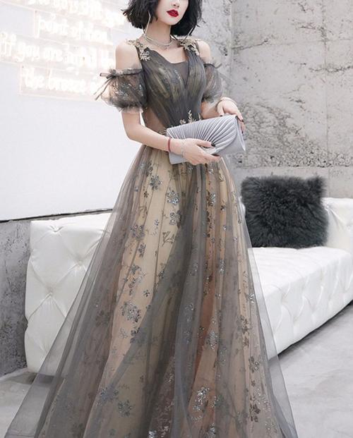 long black a line dress Black Boho Lace Maxi Dress – V-Neck A-Line Ankle Length Dress in Black | Women's Boho Fashion | XL main image 1