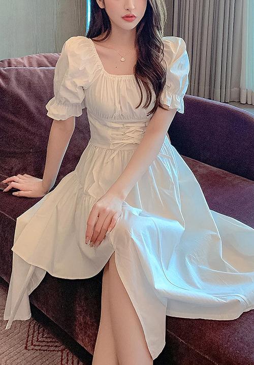 prom dress pink strapless Tiered Light Pink Prom Dress 2026 Lace Applique Ruffle Strapless with Slit Purple / Custom Size