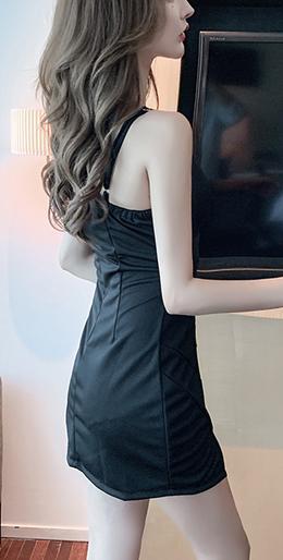 Black Tight Mini Evening Dress (Sexy & Stunning)