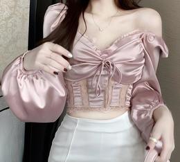 necktie for pink long sleeves