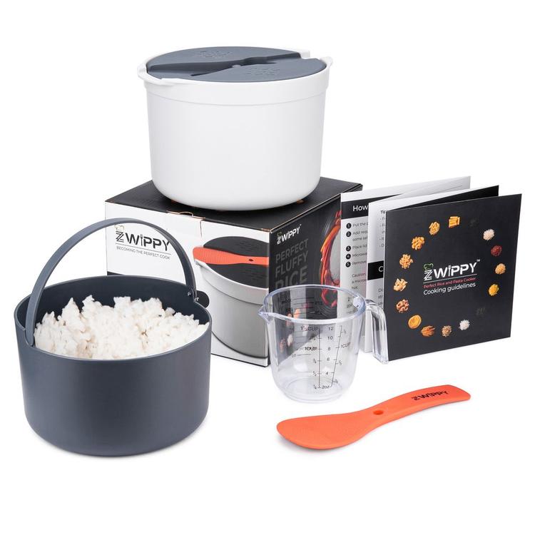 Zwippy Microwave Perfect Rice & Pasta Cooker