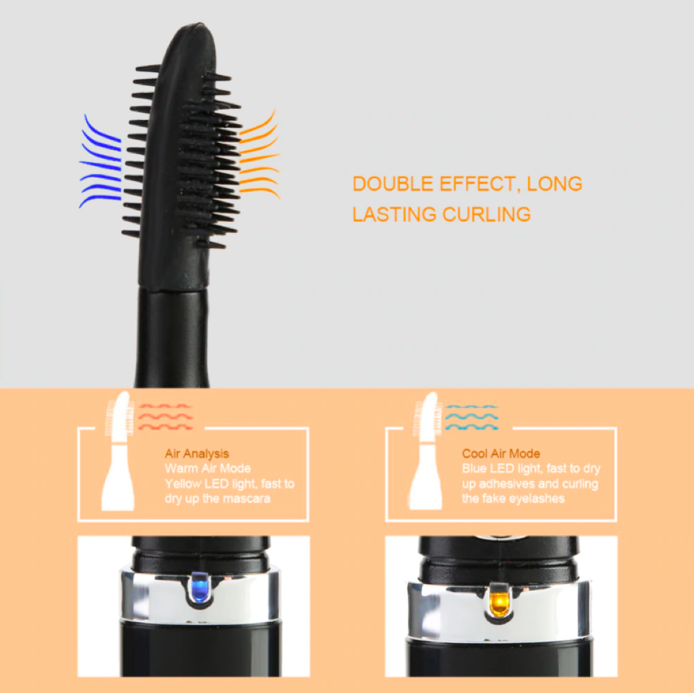 Warm & Cool Air Eyelash Curler