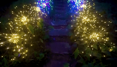 Waterproof Solar Garden Fireworks Lamp® – Fabulous Finds
