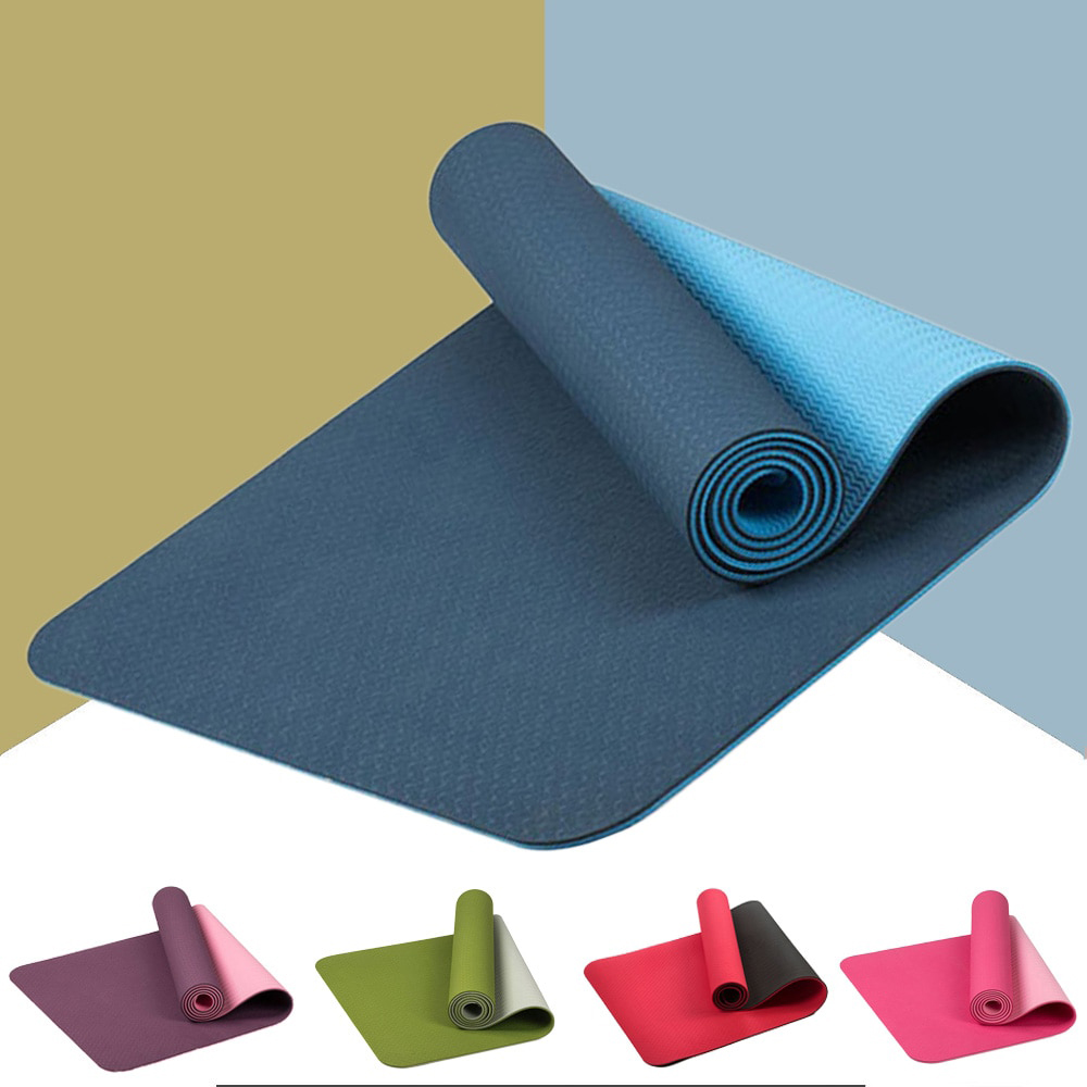 Double Color Nonslip Yoga Mat