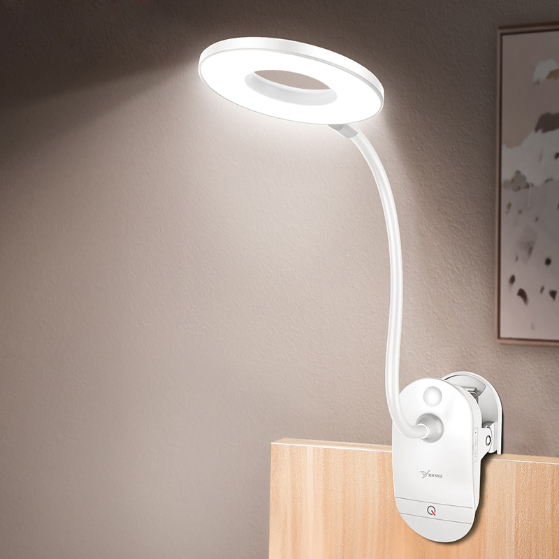 Wireless Table Clip Desk Lamp