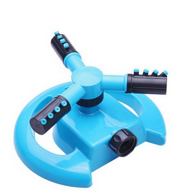 360 Water Sprinkler Powerful Jets Provide Full Lawn Coverage